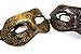 Black/Silver and Gold His and Her Mystery/ Party Mask/ Mardi Gras or Halloween Masks