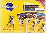 Pedigree ~ Little Champions ~ Food for Small Dogs ~ Casserole Variety Pack ~ Box of 12 / 5.3oz Pouches