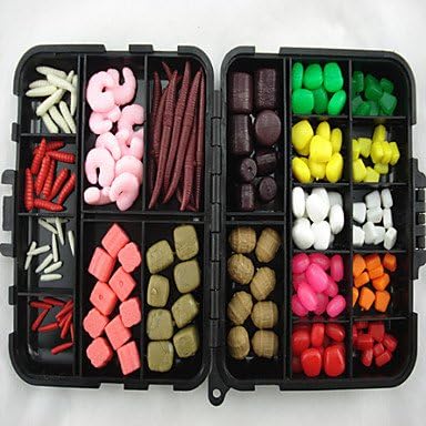 DJJ Carp Fishing Soft Lures Pop-up Sinking Lures Floating Baits Maggot Ham Shrimp Worm Tiger Nuts Corns
