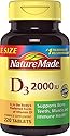 Nature Made Vitamin D3 2000 IU, Value Size, 220-Count