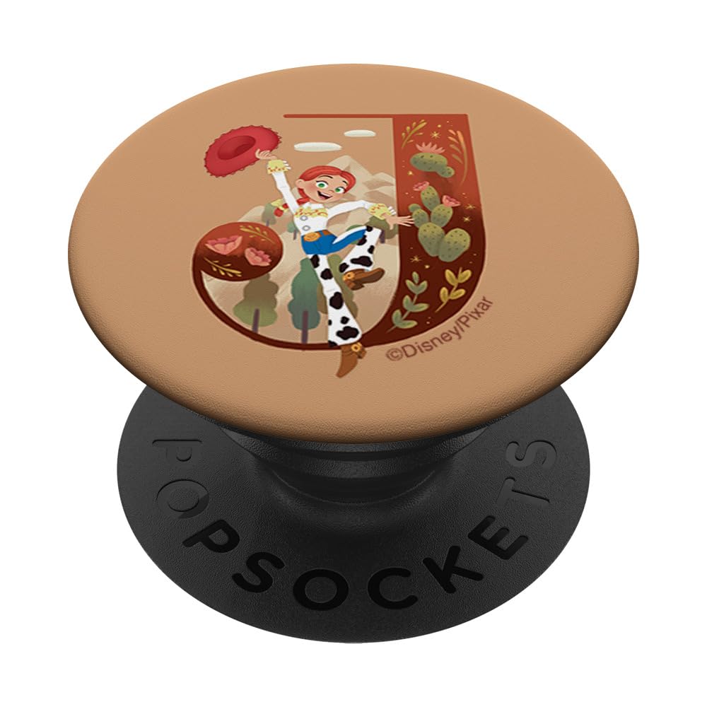 Disney and Pixar Alphabet Monogram Toy Story Letter J Jessie PopSockets Swappable PopGrip