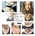 Maggie 10 PCS Choker Necklace with Pendant for Women Girls, Black Classic Velvet Stretch Gothic Tattoo Lace