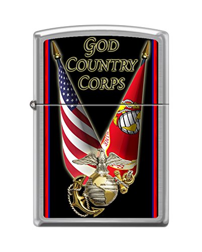 Custom Zippo Lighter Officially Licensed United States Marine Corps USMC 