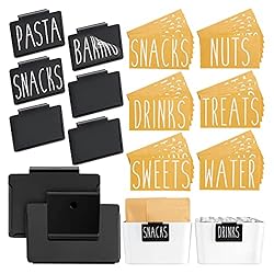 Talented Kitchen 8 Piece Metal Basket Labels Clip