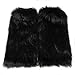 Faux Fur Leg Warmer,Warm Soft Cozy Fuzzy Leg Warmer Boot Cuff Cover for Women Party Costumes