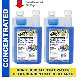 Zep Ultra Concentrated Multi-Surface Floor Cleaner U38401 (Pack of 2) - Don't ship all that Water!