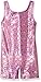 Danskin Big Girls' Gymnastics Unitard, Mermaid Pink, Medium (8/10)