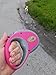 Durable 16ft Retractable Dog Leash +BONUS: Waste Bags Holder - Great for Small and Medium Dogs up to 44 pounds, Rubberized Soft Touch Handle, Pink.