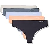 Calvin Klein Women's Invisibles Seamless Thong Panties (5 Pack)