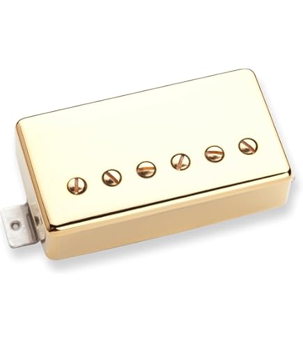 Amazon.com: Seymour Duncan Seth Lover Neck Humbucker – Gold
