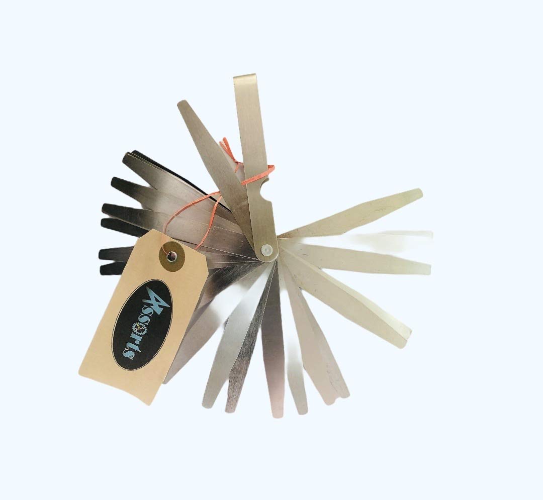 BRAND NEW FEELER GUAGE METRIC SIZE STAINLESS STEEL QUALITY PRECISON 26 BLADES