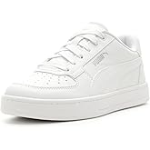 Puma Kids' Caven 2.0 Puma White-Puma Silver-Puma Black Big Kid 4.5