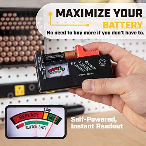 2 Battery+Tester+Checker+Monitor+Batteries