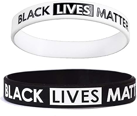 Amazon | LAIRIES BLMブレスレット 2個パック 大 