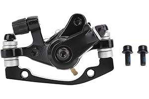 Electric Bike Brake Caliper, Universal Electric Bicycle Mechanical Disc Brake Calipers Front and Rear Cycling Bike(Front F160