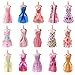 SUNLALA 15 Pack Barbie Doll Clothes Party Gown Outfits with 12 Pairs Doll Shoes for Girl's Birthday Christmas Gift