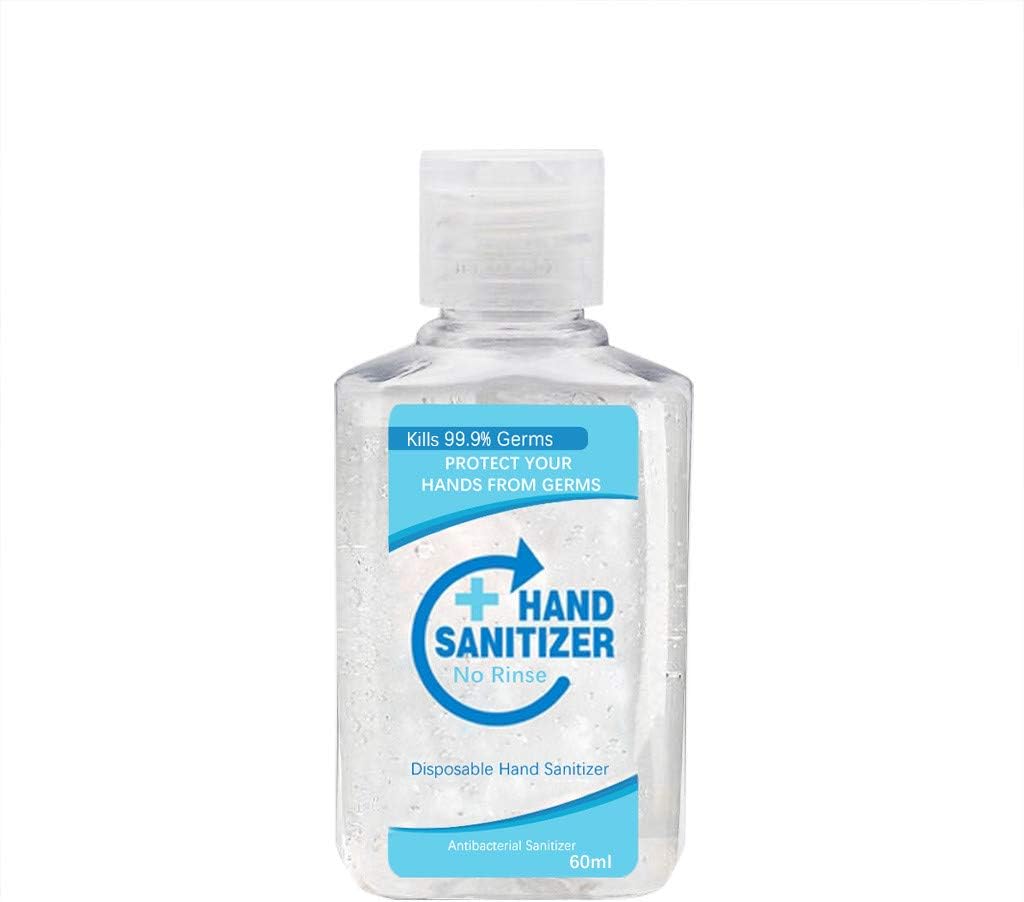 Hurrybuy Disposable Hand Sanitizer Gel 60ml/300ml,Kills 99.99% of Dirty Stuff Quick Drying Liquid Hand Soap