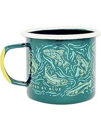 Taza de acero esmaltado azul United By Blue de 325