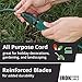 Iron Forge Cable Green Outdoor Extension Cord 100 FT - 16/3 SJTW Weatherproof Long Extension Cord for Outside with 3 Prong - 16 Gauge 100 Foot for Yard, Gardens, Landscaping - UL Listed
