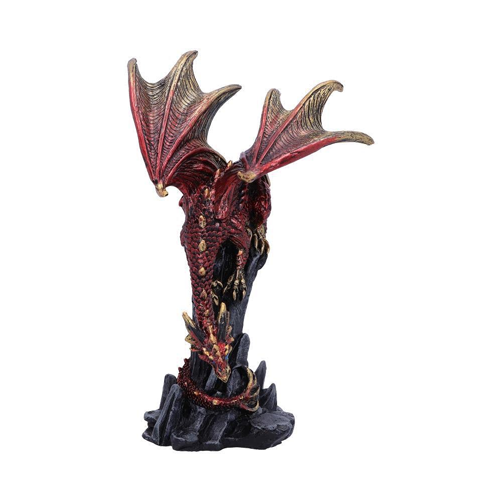 Nemesis Now U5070R0 Hear Me Roar Red Dragon Calling Figurine, Polyresin, One Size