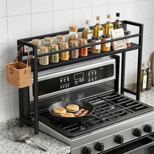 Brakki Over the Stove Spice Rack Shelf