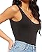 Women Bodysuit (Black, Large)