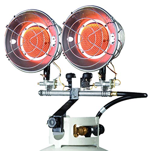Double Tank Top 10000-30000 Btu Liquid Propane Heater
