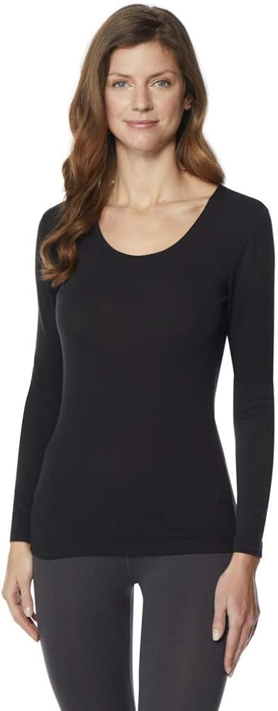 32degrees women's heat scoop neck thermal top