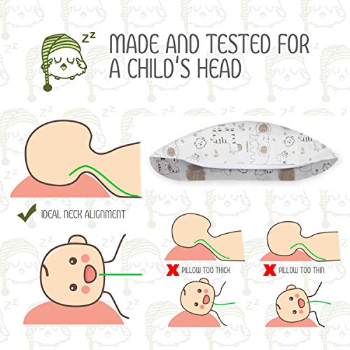 5 Toddler+Pillow+Pillowcase+Sleeping+Hypoallergenic