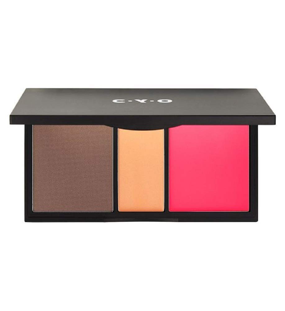 CYO Colour Sculpt Contour, Highlight & Blush Palette (Medium Dark)