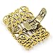 Lychee Carved Hollow Shoe Clip Buckle High-heel Decor Removable Wedding Gift 1 Pc