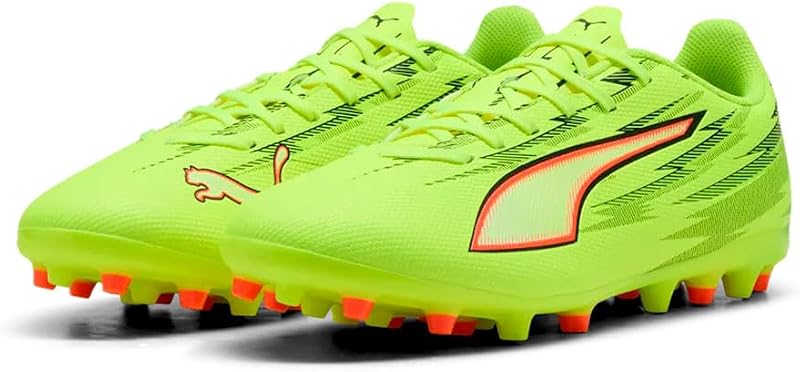 Ultra 6 Play MG Chaussures de Football Unisexes Jaune Alerte Noir-rougeâtre Lime Squeeze, 41 EU, Yellow Alert PUMA Squeeze Squeeze Noir/Rouge, 41 EU — photo 3 sur 6
