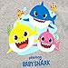 Pinkfong Boys' Baby Shark T-Shirt Grey Size 2T