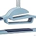 CRESNEL U-Slide Clothes Hanger - Non-Slip - Best Value Pack of 50 pcs - Heavy Duty