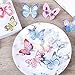 LOCOLO 18Pcs Baby Girl Hair Clips Butterfly Hair Clips Toddlers Infants Kids Hair Butterfly Snap Clips Barrettes for Women Girl and Infant