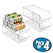 iDesign Linus BPA-Free Plastic Medium Stackable Organizer Bins - 5.25
