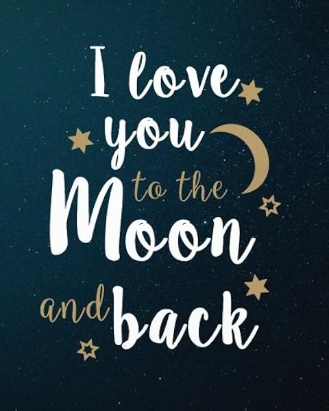 I Love You 10x12 Ft Photo Backdrops Hand Drawn I Love You To The Moon And Back Quote Stars Valentines Celebration Background For Child Baby Shower Photo Vinyl Studio Prop Photobooth Photoshoot Lighting