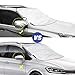 Car Windshield Snow Ice Cover Magnetic Winter Frost Protector Cover with 2 Mirror Covers, Windshield Guard Water-proof, Wind-proof