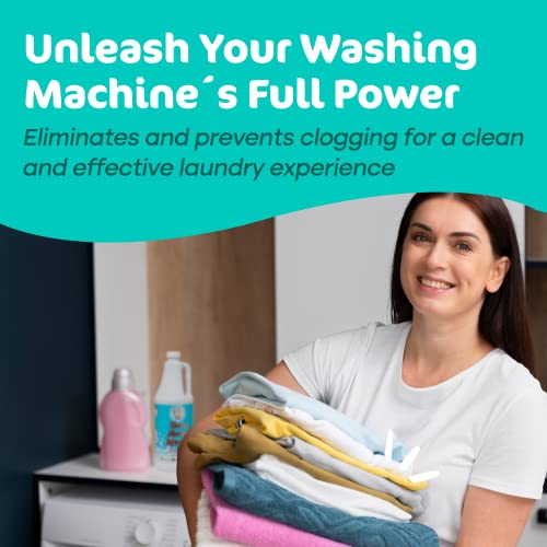 SUNNY & HONEY LIQUID WASHING MACHINE CLEANER & DEODORIZER – TOP & FRONT LOAD WASHER CLEANER – 32 FL OZ WASHING MACHINE DEODORIZER
