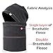 TRIWONDER Balaclava Hood Hat Thermal Fleece Face Mask Neck Warmer Full Face Cover Cap Winter Ski Mask (Black - New Version)