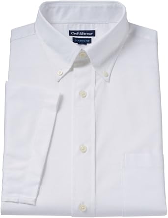 croft and barrow slim fit dress shirt