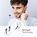 Wireless Earbuds, Fricon N6 Bluetooth Earbuds Touch Control Bluetooth Headphones True Wireless Earbuds Bluetooth Earphones with Charging Case in-Ear Headphones Built in Mic Headset (Black&Silver)