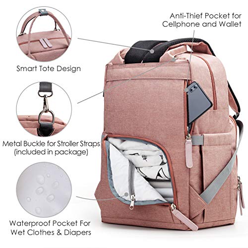 3 Backpack+Upsimples+Multi+Function+Maternity+Changing