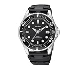 Pulsar Men's Black Quartz Watch