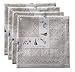 Maison d' Hermine Cloth Napkins Set of 4 100% Cotton Everyday Reusable Square Napkins Cloth Washable, Dinner, Party, Wedding, Restaurant (Cozy Christmas, 20