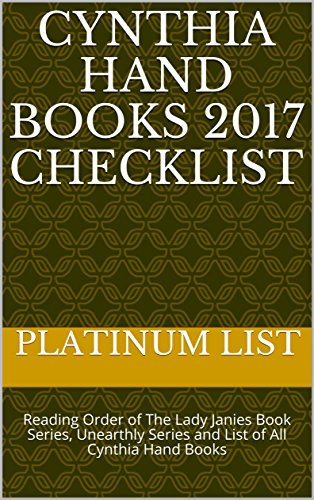 Cynthia Hand Books 2017 Checklist: Reading Order of The Lady Janies Book Series, Unearthly Series and List of All Cynthia Hand Books