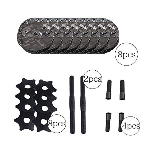 Travel Weights Water Filled Dumbbells Set for Man & Women, Adjustable Free Water Dumbbells Up to