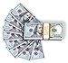 Top Treasures Prop Money Real Looking Copy 100s Full Print Stack - Total $10,000 for Movie, TV, Videos, Advertising & Novelty (100) Pretend Money