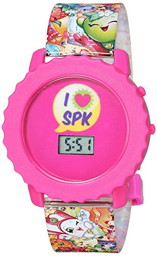Shopkins Girl's Quartz Plastic Casual watchMulti Color (Model: KIN4037) Shopkins Girl's Quartz Plastic Casual watchMulti Color (Model: KIN4037)