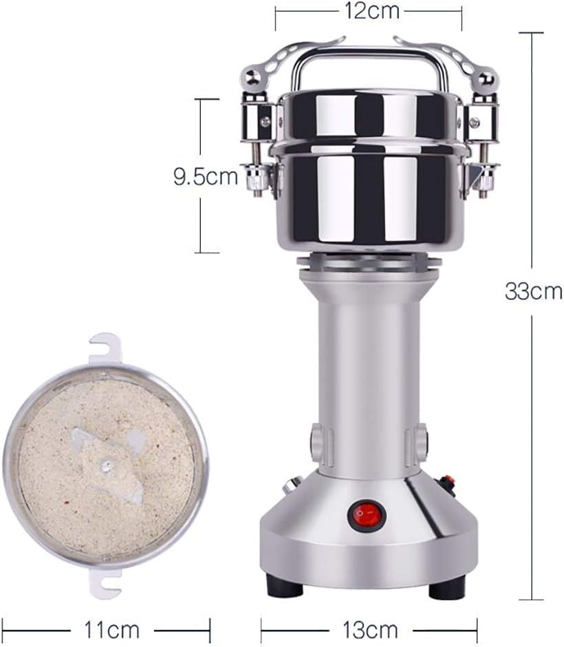150g Family Stainless Steel Grain Mill Cereal Mill Herb Grinder Powder
